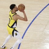 Tyrese Haliburton et les Pacers ont signé un improbable comeback mercredi au Madison Square Garden KEYSTONE/AP/Adam Hunger